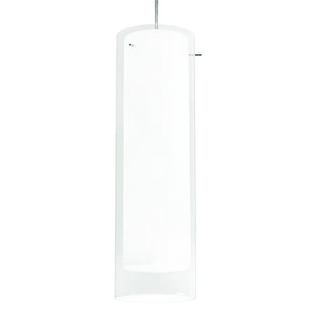 Afx View LED Pendant - 3000K - 120-277V - Satin Nickel - White VIP1000L30D2SNWH